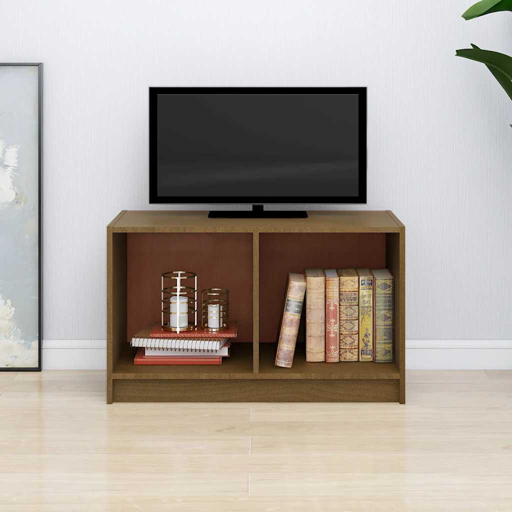 vidaXL Tv-meubel 70x33x42 cm massief grenenhout