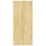 vidaXL Dressoir 70x33x76 cm massief grenenhout
