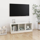 vidaXL Tv-meubel 104x33x41 cm massief grenenhout