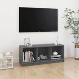 vidaXL Tv-meubel 104x33x41 cm massief grenenhout