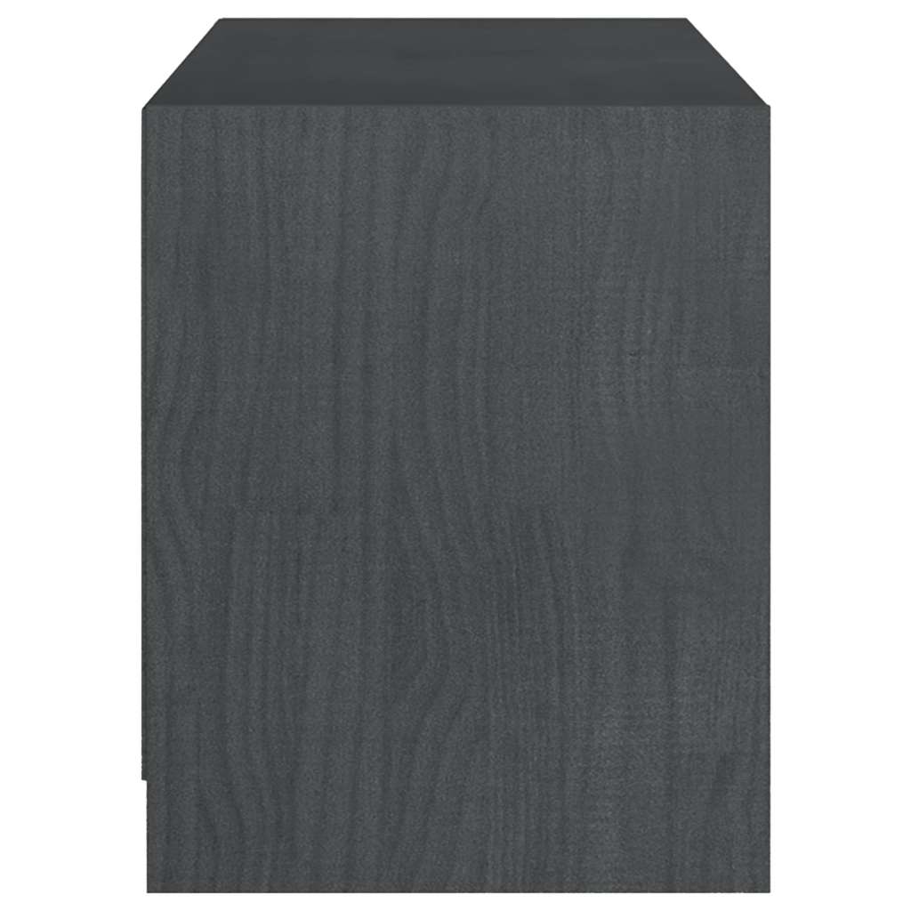 vidaXL Tv-meubel 104x33x41 cm massief grenenhout