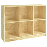 vidaXL Boekenkast 104x33x76 cm massief grenenhout