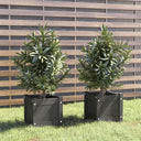 vidaXL Planters 2 pcs 31x31x31 cm solid pine wood