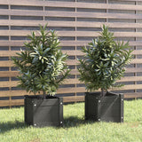vidaXL Planters 2 pcs 31x31x31 cm solid pine wood