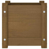 vidaXL Planters 2 pcs 31x31x31 cm solid pine wood