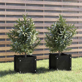 vidaXL Planters 2 pcs 31x31x31 cm solid pine wood
