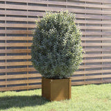 vidaXL Plantenbakken 2 st 40x40x40 cm massief grenenhout