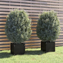 vidaXL Plantenbakken 2 st 40x40x40 cm massief grenenhout