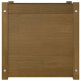 vidaXL Planters 2 pcs 50x50x50 cm solid pine wood