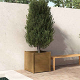vidaXL Plantenbaken 2 st 60x60x60 cm massief grenenhout