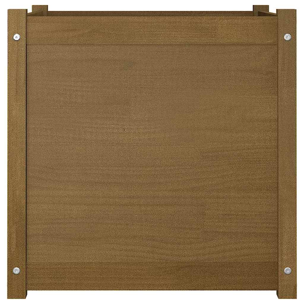 vidaXL Plantenbaken 2 st 60x60x60 cm massief grenenhout