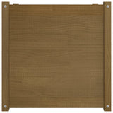 vidaXL Plantenbaken 2 st 60x60x60 cm massief grenenhout