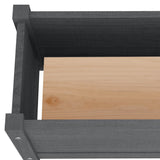 vidaXL Plantenbak 60x31x31 cm massief grenenhout
