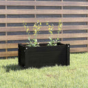 vidaXL Plantenbak 60x31x31 cm massief grenenhout
