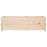 vidaXL Plantenbak 100x31x31 cm massief grenenhout