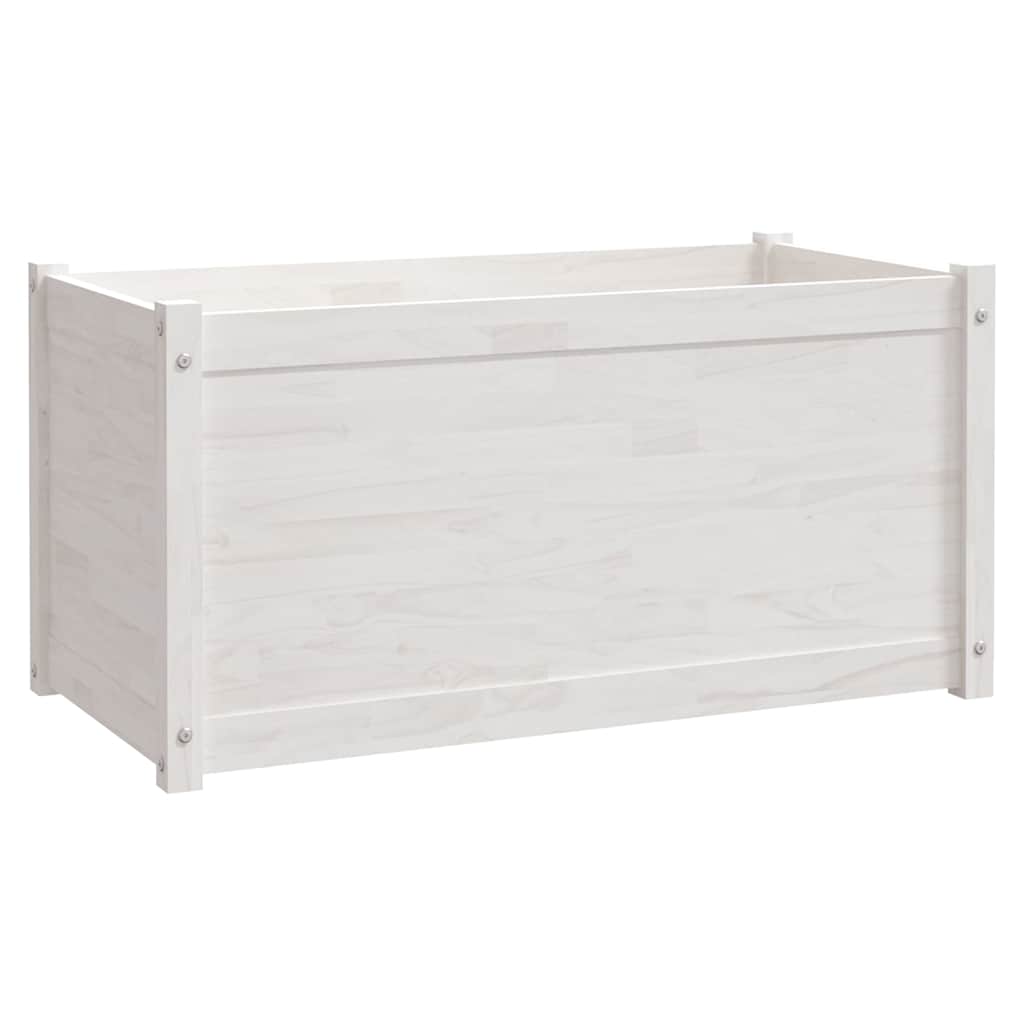 vidaXL Planter 100x50x50 cm solid pine wood