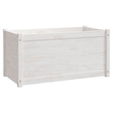 vidaXL Planter 100x50x50 cm solid pine wood