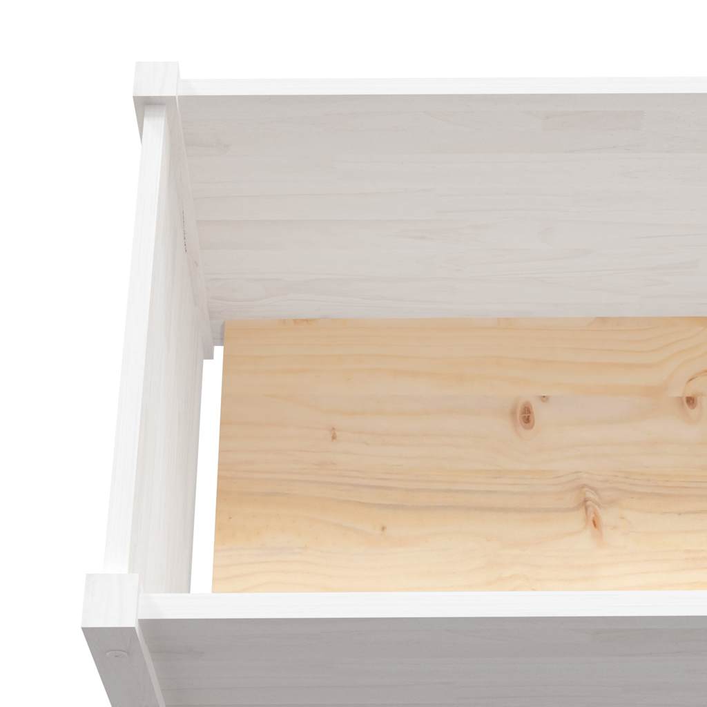vidaXL Planter 100x50x50 cm solid pine wood