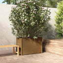 vidaXL Planter 100x50x70 cm Solid Pinewood Honey Brown