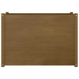 vidaXL Planter 100x50x70 cm Solid Pinewood Honey Brown