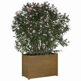 vidaXL Planter 100x50x70 cm Solid Pinewood Honey Brown