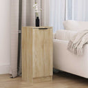 vidaXL Dressoir 30x30x70 cm bewerkt hout wit