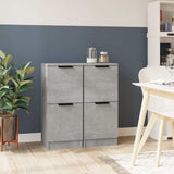 vidaXL Dressoir 30x30x70 cm bewerkt hout wit