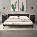 vidaXL Nachtkastje 40x36x65 cm wit