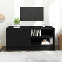 vidaXL Tv-meubel 80x35x36,5 cm bewerkt hout wit