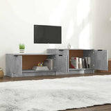 vidaXL Tv-meubel 158,5x36x45 cm bewerkt hout wit