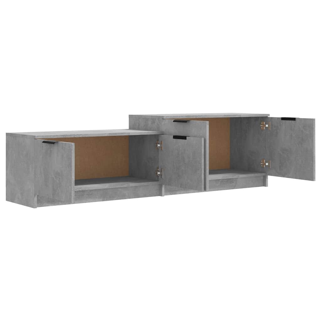 vidaXL Tv-meubel 158,5x36x45 cm bewerkt hout wit