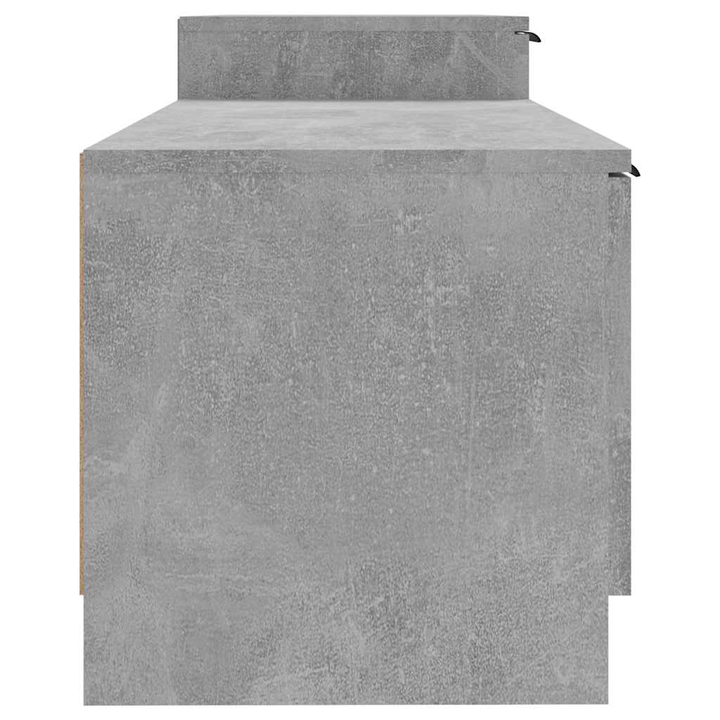 vidaXL Tv-meubel 158,5x36x45 cm bewerkt hout wit