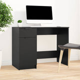 vidaXL Bureau 100x50x75 cm bewerkt hout wit