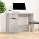 vidaXL Bureau 100x50x75 cm bewerkt hout wit