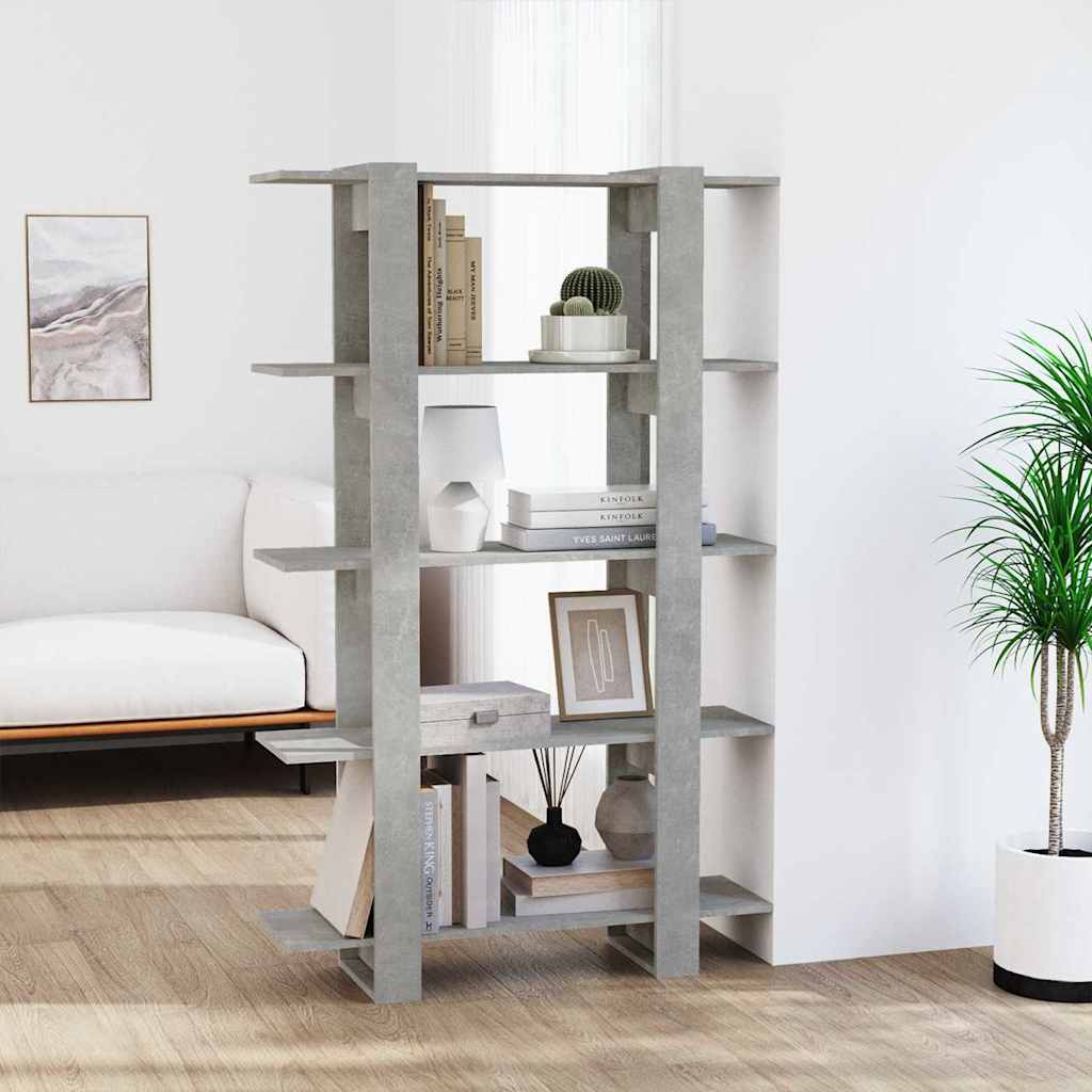 vidaXL Bookcase/Room Divider 100x30x160 cm White