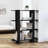 vidaXL Boekenkast/kamerscherm 100x30x123,5 cm wit