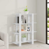 vidaXL Boekenkast/kamerscherm 100x30x123,5 cm wit