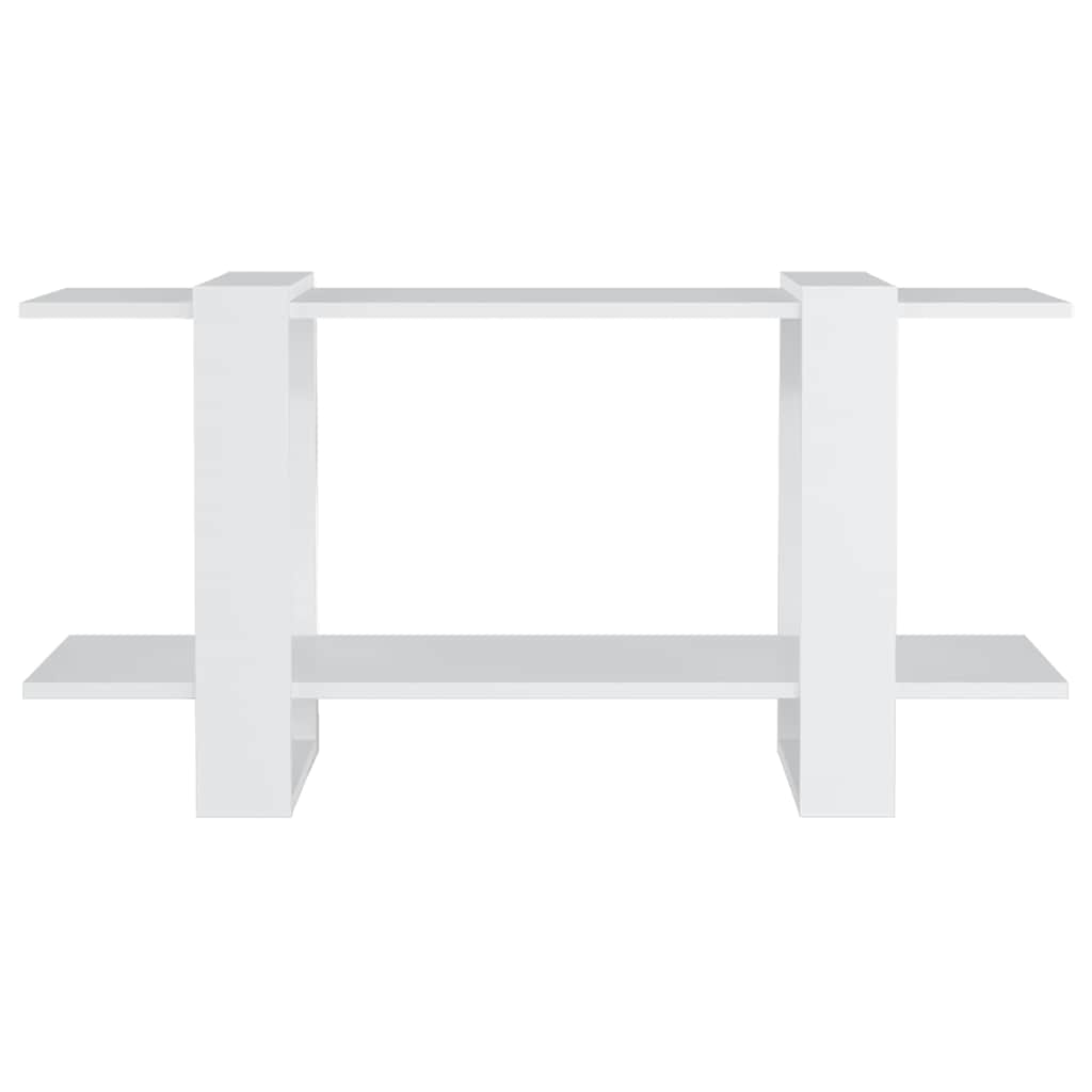 vidaXL Boekenkast 100x30x51 cm bewerkt hout wit