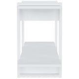 vidaXL Boekenkast 100x30x51 cm bewerkt hout wit