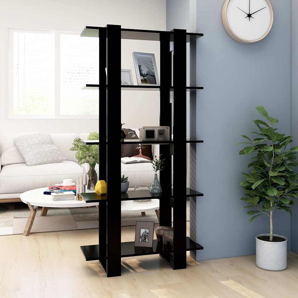 vidaXL Boekenkast/kamerscherm 80x30x160 cm bewerkt hout wit