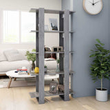 vidaXL Boekenkast/kamerscherm 80x30x160 cm bewerkt hout wit