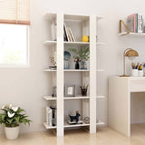 vidaXL Boekenkast/kamerscherm 80x30x160 cm bewerkt hout wit