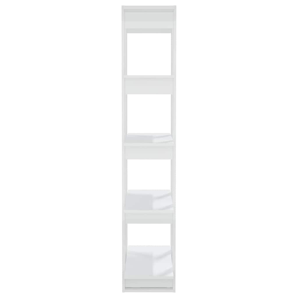 vidaXL Boekenkast/kamerscherm 80x30x160 cm bewerkt hout wit