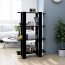 vidaXL Bookcase/Room Divider 80x30x123.5 cm White