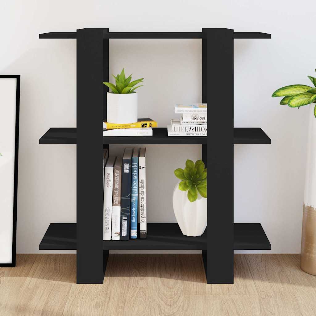 vidaXL Boekenkast/kamerscherm 80x30x87 cm wit