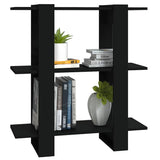 vidaXL Boekenkast/kamerscherm 80x30x87 cm wit