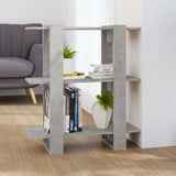 vidaXL Boekenkast/kamerscherm 80x30x87 cm wit