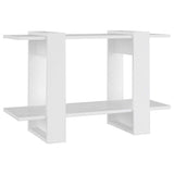 vidaXL Boekenkast/kamerscherm 80x30x51 cm wit