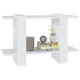 vidaXL Boekenkast/kamerscherm 80x30x51 cm wit