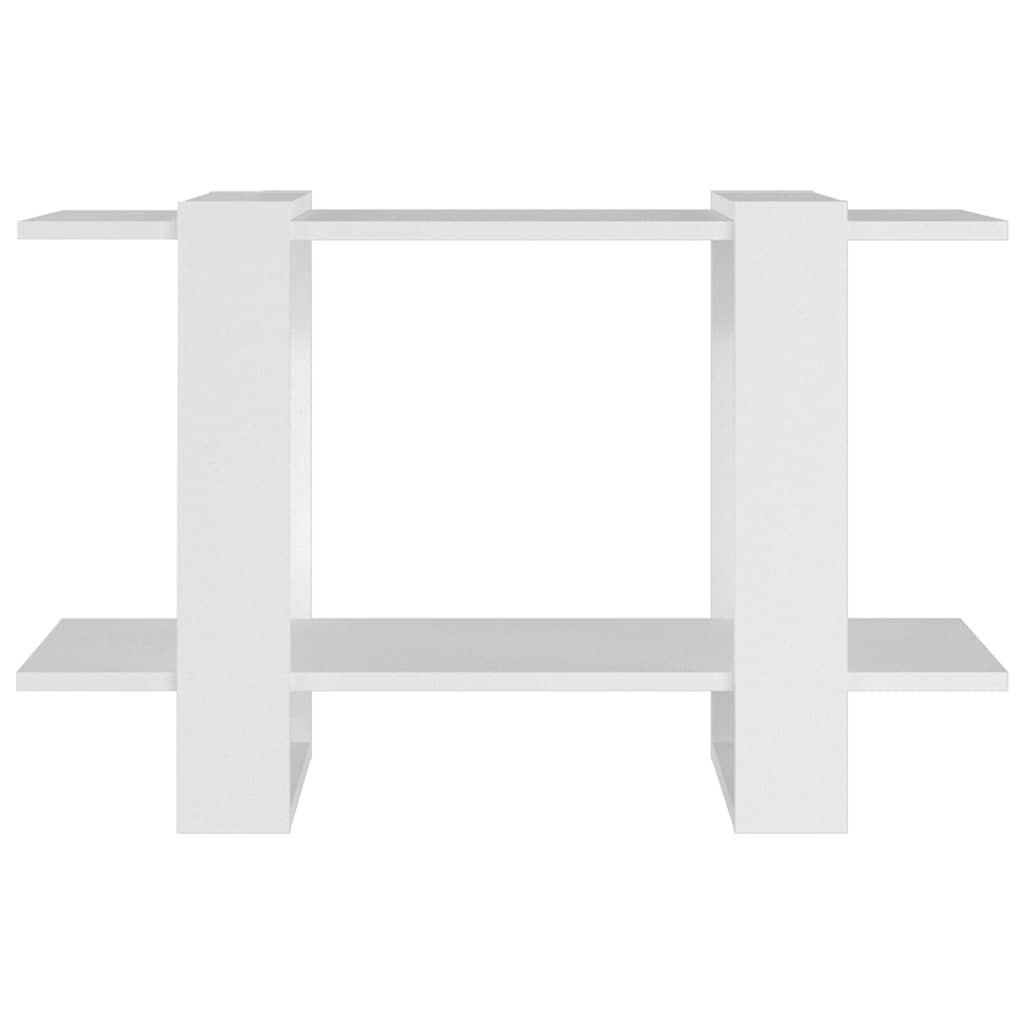 vidaXL Boekenkast/kamerscherm 80x30x51 cm wit